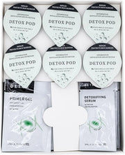 Detox - OxyGeneo Oxygen Facial CO2 Therapy Machine, Geneo Type Pods, Home Facial, 6 Pods + 6 Primer Gel + 6 Detoxifying Se...