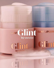 Glint Lipcerin (Icy Blue, 0.5fl oz) - Long Lasting Hydrating lip gloss with Shea Butter for a Natural Looking, Korean Skin...