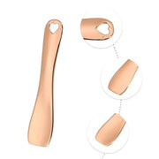 VOCOSTE 3 Pcs Makeup Spatula Mini Spoon, Eye Cream Massage Sticks Beauty Scoop, for Facial Cosmetic Face Cream, Heart Shap...