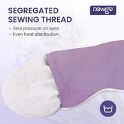 NEWGO Bundle of Cooling Eye Mask and Microwave Heated Eye Mask - Product Image