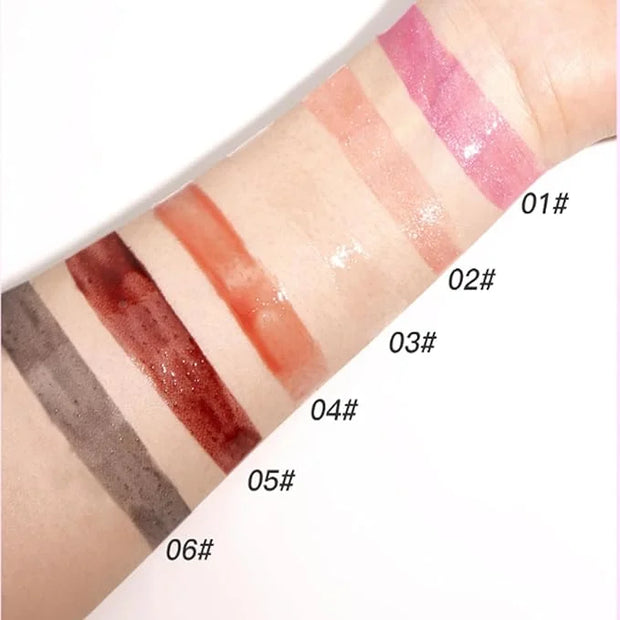 Magic Color Changing Lip Oil, 2024 New Warm Change Moisturizing Lip Gloss Hydrating Lip Oil, New Upgraded Magic Big Brush ...