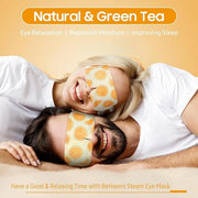 30Packs Steam Eye Mask, Heated Eye Mask Warm Compress for Eyes, Self Heating Warm Eye Masks Disposable Steam Mask for Home...
