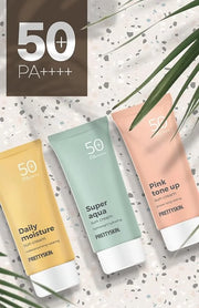 Waterproof Pink Tone up Sunscreen with Natural Pink Tint, Long-lasting, Shea Butter & Chamomile Extract, Zinc Oxide, Titan...