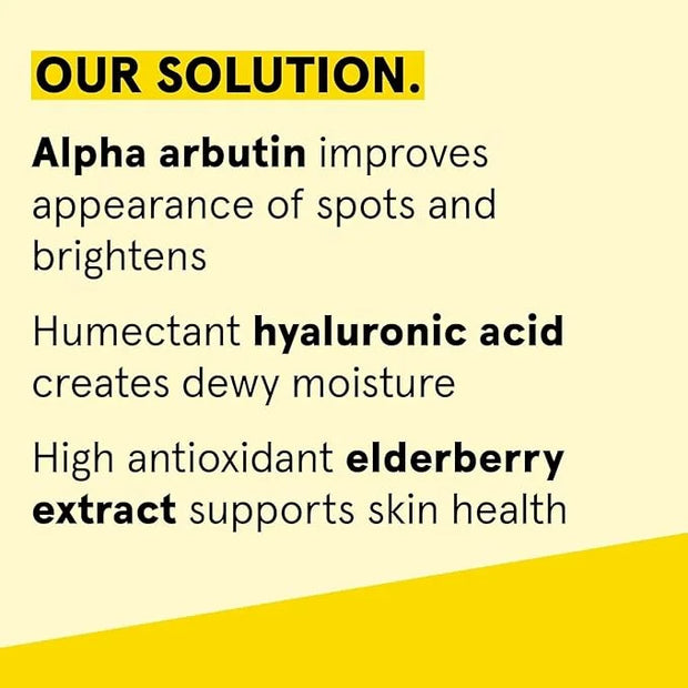 Acure Brightening 2% Alpha Arbutin Serum - Brighter Skin, Improve Dark Spots & Uneven Tone - 100% Vegan with Alpha Arbutin...
