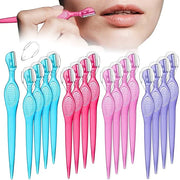 16 Pcs Small Eyebrow Razor for Women Portable Face Razors for Women Facial Hair Lip Trimmer Hair Shaving Removal Tool Derm...