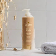 Cremo White Jasmine Amber Skin Moisturizing Body Wash for Women, Notes of White Jasmine, Red Currant, and Sweet Amber, 16 ...