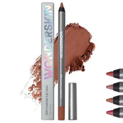 Wonderskin Lip Liner Pencil - 360 Contour Lipliner, Long Lasting, Sharpenable, Waterproof and Transfer-Proof Brown Lip Lin...