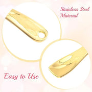 3 Pcs Facial Spatula Sticks Mini Metal Makeup