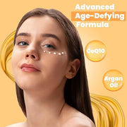 Dermisyou Under Eye Serum Roller Reduce Wrinkle & Fine Lines & Puffiness For Dark Circles Undereye Bags Women & Men - Prod...