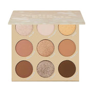 ColourPop Feelin' Bubbly Eyeshadow Palette - Brown & Gold Palette with Metallic and Matte Finishes - High-Pigment Eye Make...