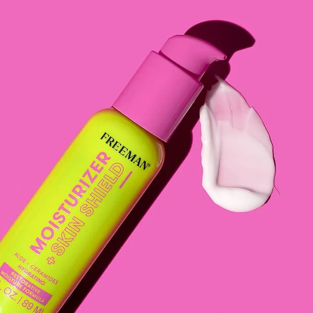 Freeman Restorative Moisturizer + Hydrating Skin Facial Shield, Lightweight Face Serum, Infused With Aloe Vera & Ceramides...