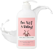 I'm NOT A Baby! Kids Hair Conditioner, Dermatologist Tested, Allergen-Free, Zero Silicon, Goat Milk & Shea Butter, PETA Cr...