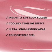 L'Oreal Paris Infallible Pro Gloss Plump Lip Gloss with Hyaluronic Acid, Long Lasting Plumping Shine, Lips Look Instantly ...