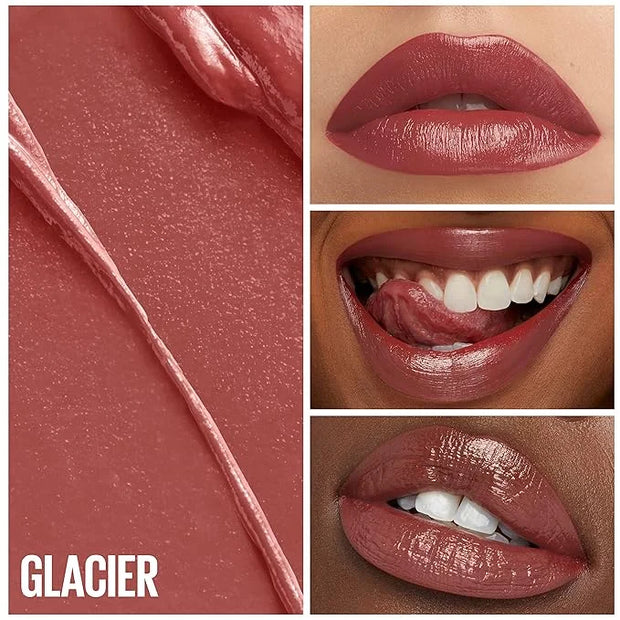 Maybelline Green Edition Butter Cream High-Pigment Bullet Lipstick, Glacier, Nude Pink, 0.12 oz - Product Image