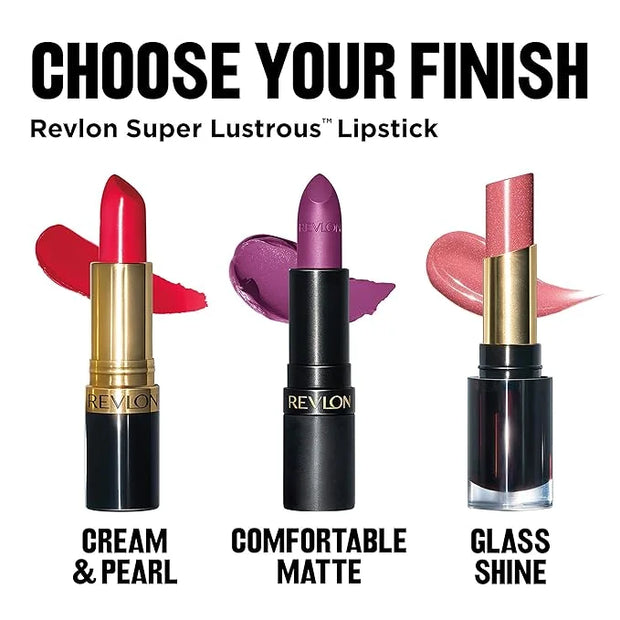 Revlon Super Lustrous The Luscious Mattes Lipstick, High Impact with Moisturizing Velvety Formula, Shameless, 0.74 oz - Pr...