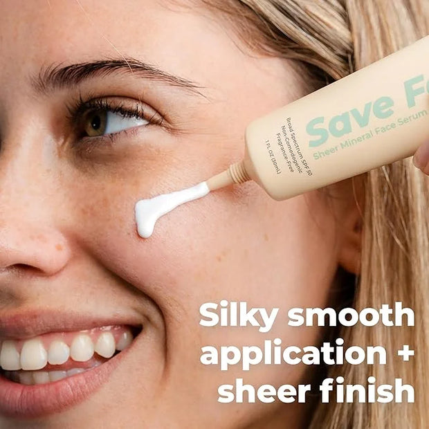 SPF 50 with Algae, Aloe & Antioxidants, Broad Spectrum Sunscreen Non-Aerosol, Hawaii Reef Compliant - Octinoxate, Oxybenzo...