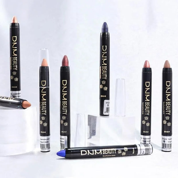 evpct Ginger Matte Cream Eye Shadow Brightener Sticks Set for Eyes, Ginger Matte Pencil Eye shadow Applicator Stick Pen Pa...