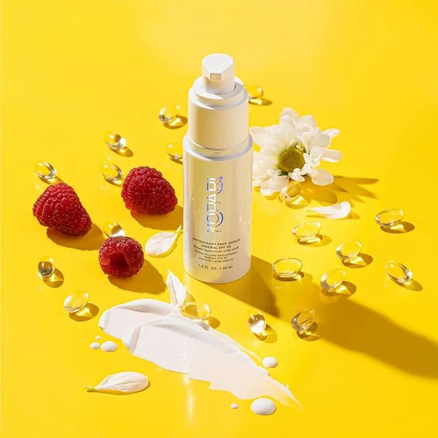 Kopari Antioxidant Face Shield Mineral SPF 30 | Sheer Daily Broad Spectrum UVA-UVB Sunscreen | Non-Nano Mineral Zinc | Ant...