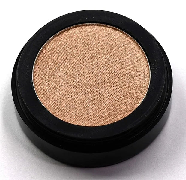 Honey Glow Gold Naked Off White Nude Shimmering Shimmer Pressed Powder Single Vegan Eyeshadow; Talc, Paraben & Cruelty Fre...