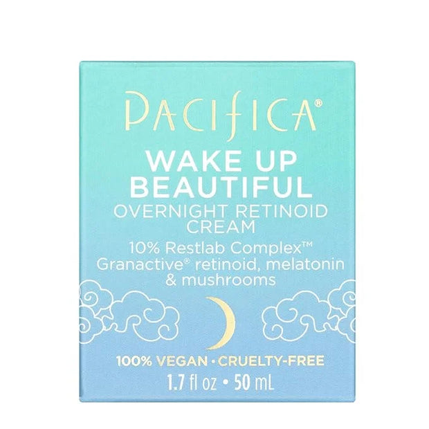 Pacifica Beauty Wake Up Beautiful Retinoid Eye Cream & Overnight Retinoid Cream Set, Skincare, Moisturizer, Face Cream, Fo...