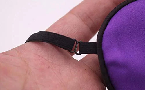Adults Eye Patch Silk Single Eye Mask Amblyopia Corrected Visual Acuity Recovery Eye Patch Patch for Lazy Eye (Purple) - P...