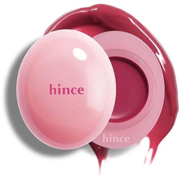HINCE Raw Glow Dewy Ball - Tinted Lip Balm, Jelly Gloss Glow, Shine and Hydration, Lip & Blush Multiuse, Vegan, 0.12 oz. (...