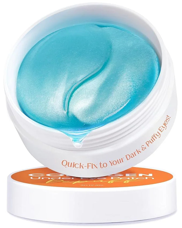 Under Eye Patches for Women: 30 Pairs of Hydrating Collagen Gel Eye Masks with Retinol & Hyaluronic Acid - Smooths Fine Li...