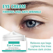 Caffeine Eye Cream, 2.5% Activity Retinol Eye Cream For Puffiness And Bags Under The Eyes Deep Moisturizing Anti-Wrinkle A...