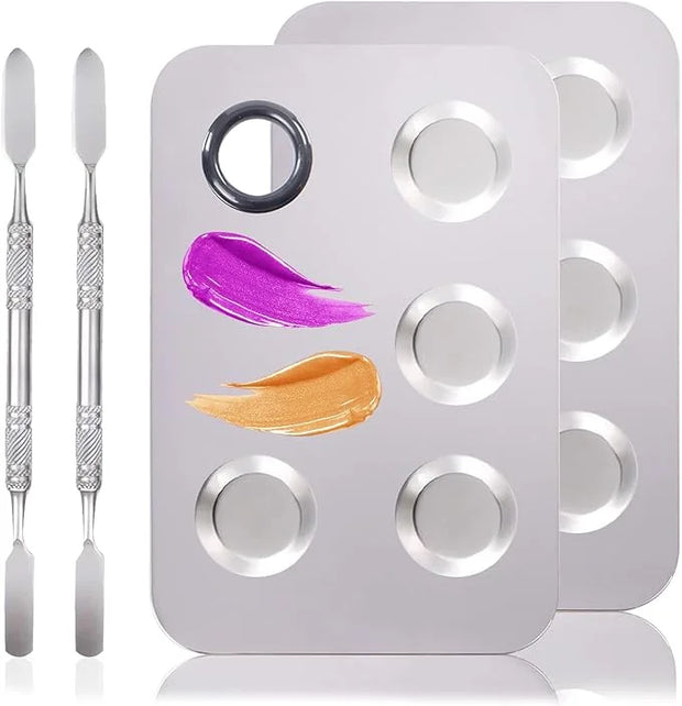 4 in 2 Set Makeup Mixing Palette, Makeup