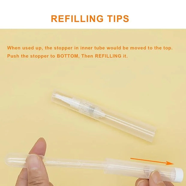 3-Pack 6ml Upgraded Refillable Cuticle