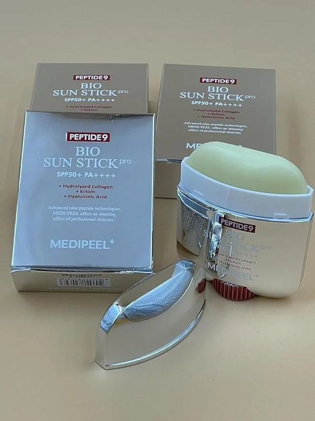 Generic MEDIPEEL Peptide 9 Bio Sun Stick Pro Sun Screen Anti Wrinkle Unisex Sun Stick, Peptide 9 Bio Sun Stick SPF50+, Por...