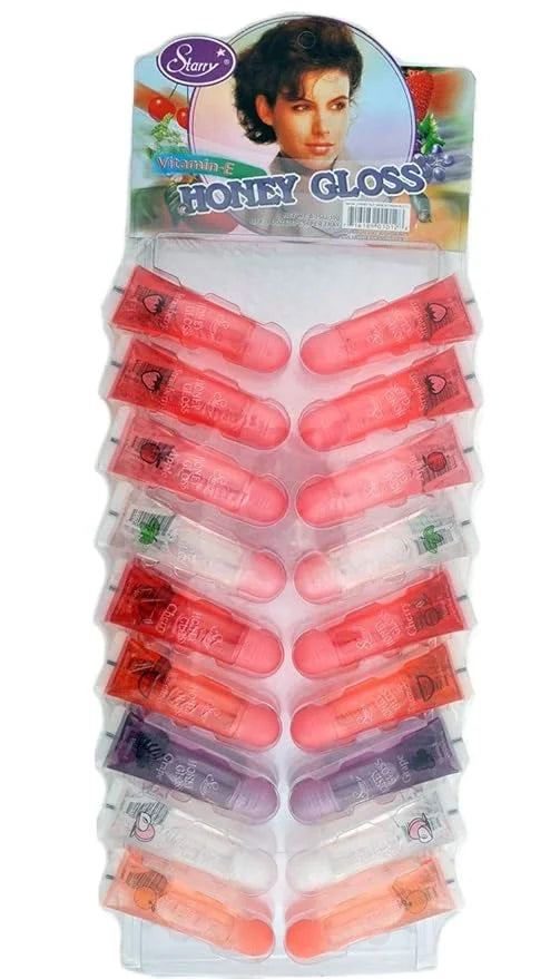 Starry honey lip gloss for luscious lips | 36 pcs - Product Image