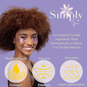 Under Eye Masks (20 Pairs) Collagen & Hyaluronic Acid - Reduce Wrinkles, Dark Circles, Puffy Eyes, Bags, Anti Aging Patche...