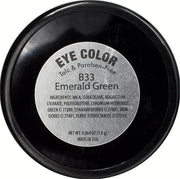 Emerald Green Matte Opaque Pressed Powder Single Vegan Eyeshadow; Talc, Paraben & Cruelty Free - Product Image