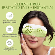Body Restore Self Heated Steam Eye Mask 5 Pack - Easter Basket Stuffers, Relaxation Gifts for Her and Him, Best Friend, St...