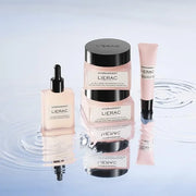 Lierac Hydragenist Rehydrating Eye Care - Vegan Under Eye Cream for Dark Circles, Puffiness & Fine Lines, Hyaluronic Acid ...