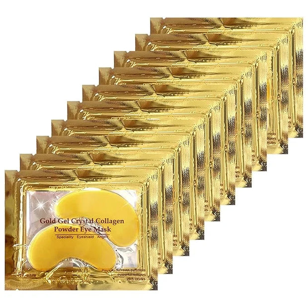 Under Eye Patches - 30 Pairs 24K Gold Moisturizing Under Eye Mask, Anti Aging Collagen Eye Masks Skincare Eye Patches for ...