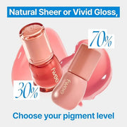 3D Voluming Gloss 70% (Rich) | Vanilla 70% | High Shine, Non-Sticky Lip Gloss for Makeup | Long-Lasting, Moisturizing Gel ...