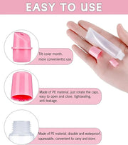7Pcs Lip Gloss Tubes 10ml - Clear Lip Balm Containers, Refillable Squeeze Tubes for Lip Gloss, Soft Empty Mini Cosmetic Tu...