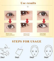 30PCS Lip Masks Sheet Moisturizing Crystal Collagen Pink Under Eye Mask Gel,Christmas Gift for Women Anti-Aging Eye Patche...
