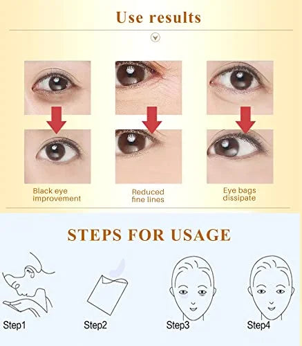 30PCS Lip Masks Sheet Moisturizing Crystal Collagen Pink Under Eye Mask Gel,Christmas Gift for Women Anti-Aging Eye Patche...