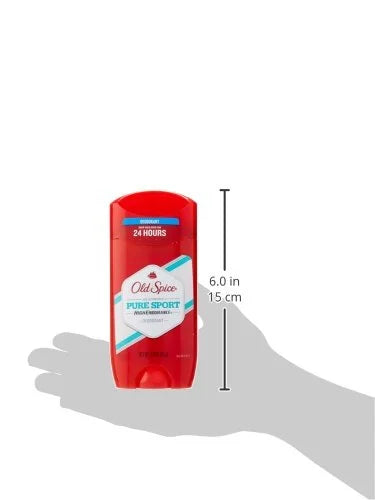 Old Spice Deodorant Stick, Pure Sport High Endurance, 3.0 oz - Product Image