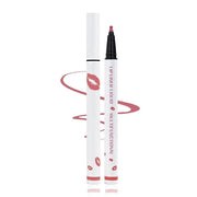 Longwear Liquid Lip Liner, Matte Lip Tint Stain Marker Pen, 2 in1 Liquid Lipstick & Lip Liner Pencil, Long Lasting Waterpr...