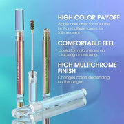 Jolilab Metallic Liquid Chameleon Eyeshadow, Multi-Dimensional Eye Looks, Long-lasting Holographic Glitter Multichrome Eye...