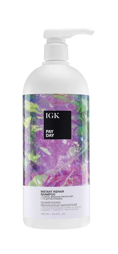 IGK Pay Day Instant Repair Shampoo Liter - Product Image