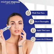 Micheal Marcus Hydromarine™ Eye Lift Serum - Reduces Wrinkles, Puffiness, Fine Line & Dark Circles - Under Eye Serum Impro...