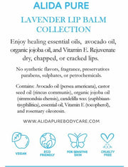 Lavender Lip Balm, Cruelty Free, Vegan Lips,