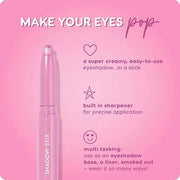 ColourPop Shadow Stix - Cream Eyeshadow Stick with Long-Lasting Color - Multi-Use Cream Makeup with a Built-In Sharpener &...