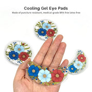 ZNÖCUETÖD Reusable Gel Eye Pads for Puffiness & Dark Circles - Cold/Warm Therapy Compress with Cooling Under Eye Patches, ...