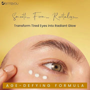 Anti-wrinkle Eye Cream with Saffron | Moisturizing, Hydrating, Brightening | Non greasy, Fast Absorbing Formula | Fights W...